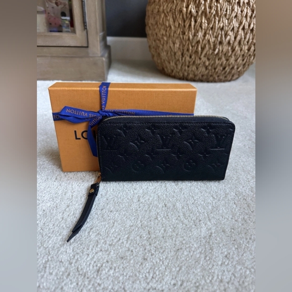 Louis Vuitton Monogram Empreinte leather Clemence Wallet - Picture 1 of 9